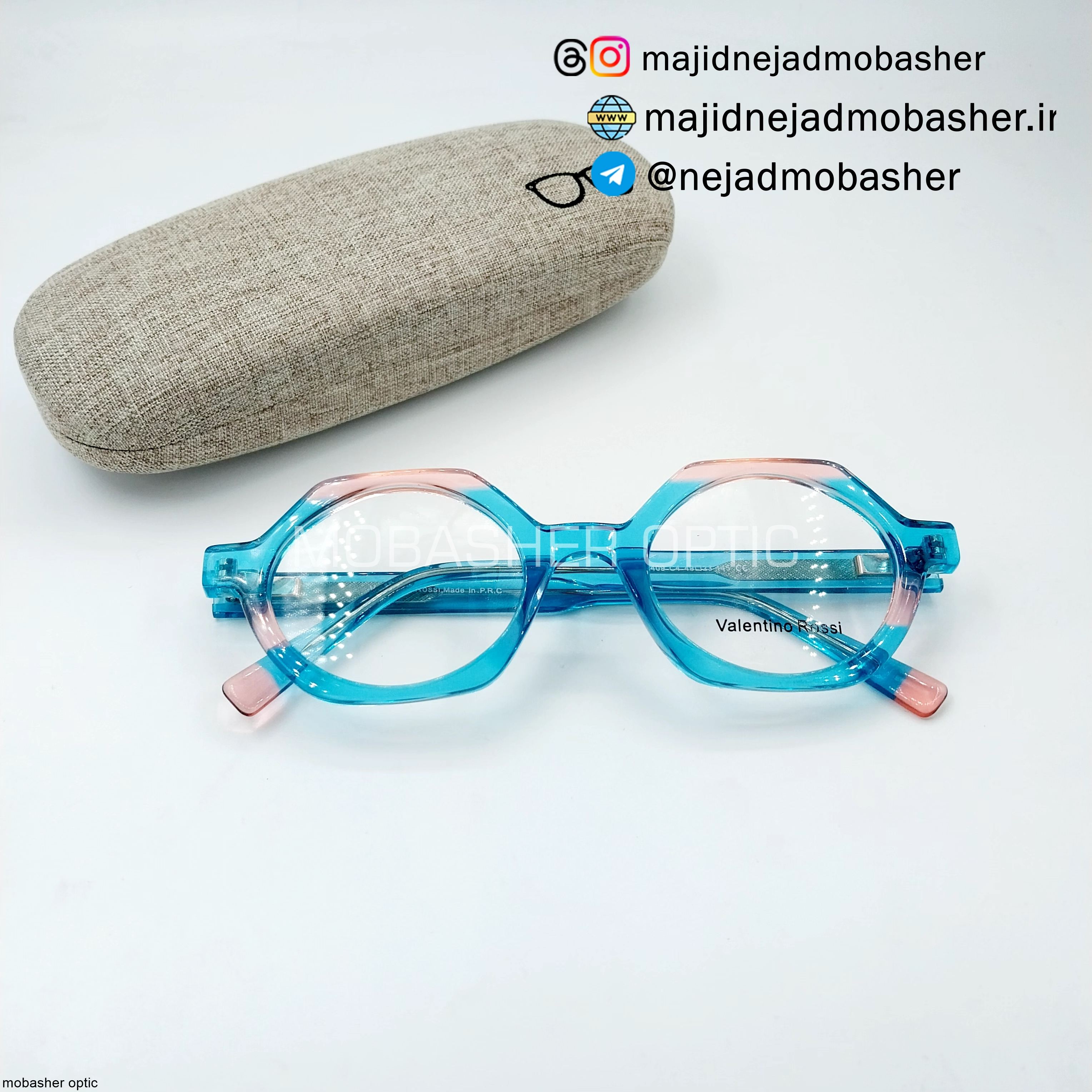 عینک طبی زنانه و دخترانه مارک ولنتینو روسی