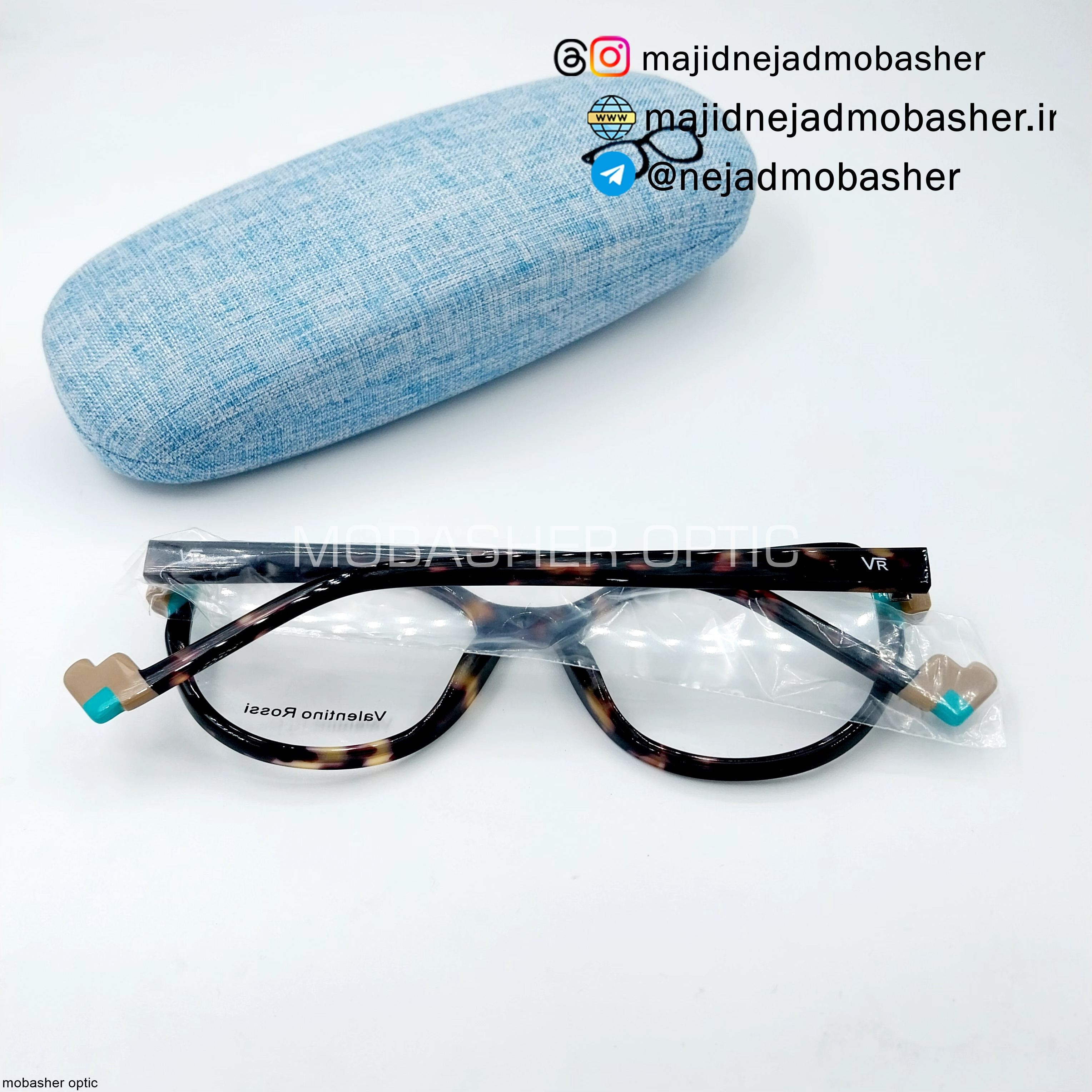 عینک طبی زنانه و تینیجر مارک ولنتینو روسی