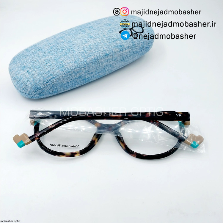 عینک طبی زنانه و تینیجر مارک ولنتینو روسی