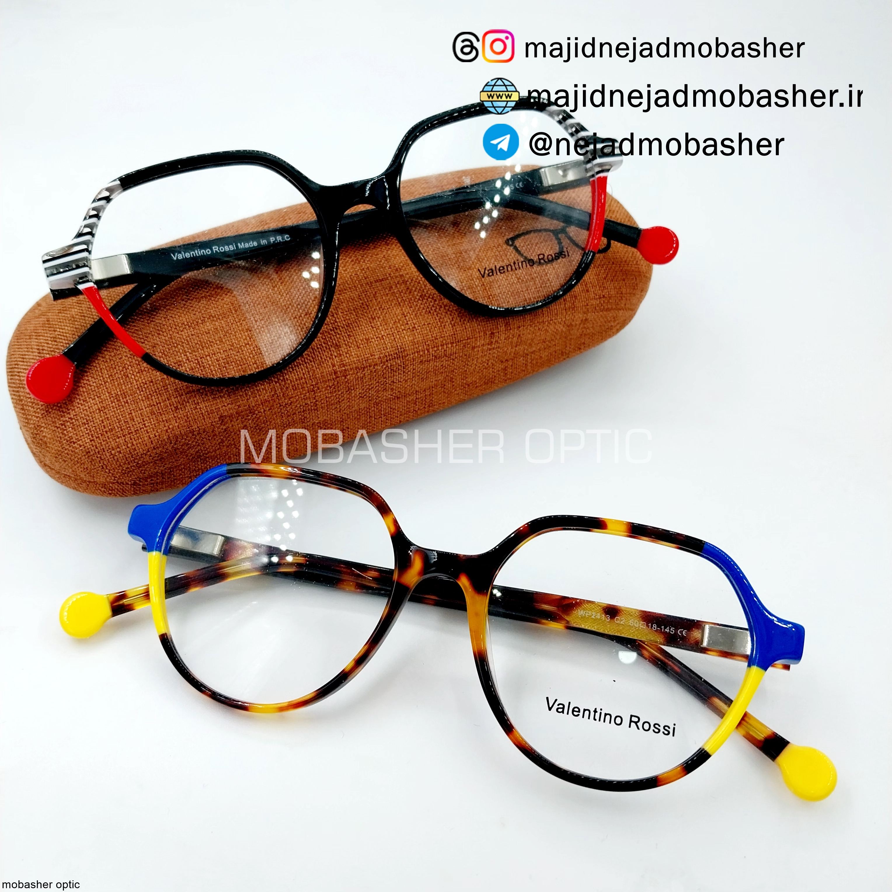 عینک طبی زنانه و نوجوان مارک ولنتینو روسی