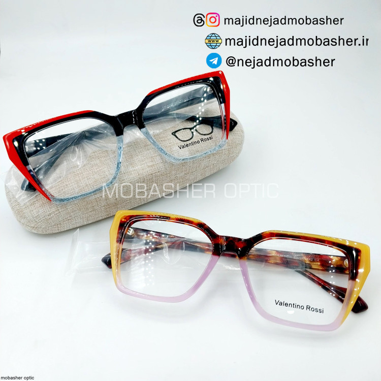 عینک طبی زنانه و دخترانه مارک ولنتینو روسی