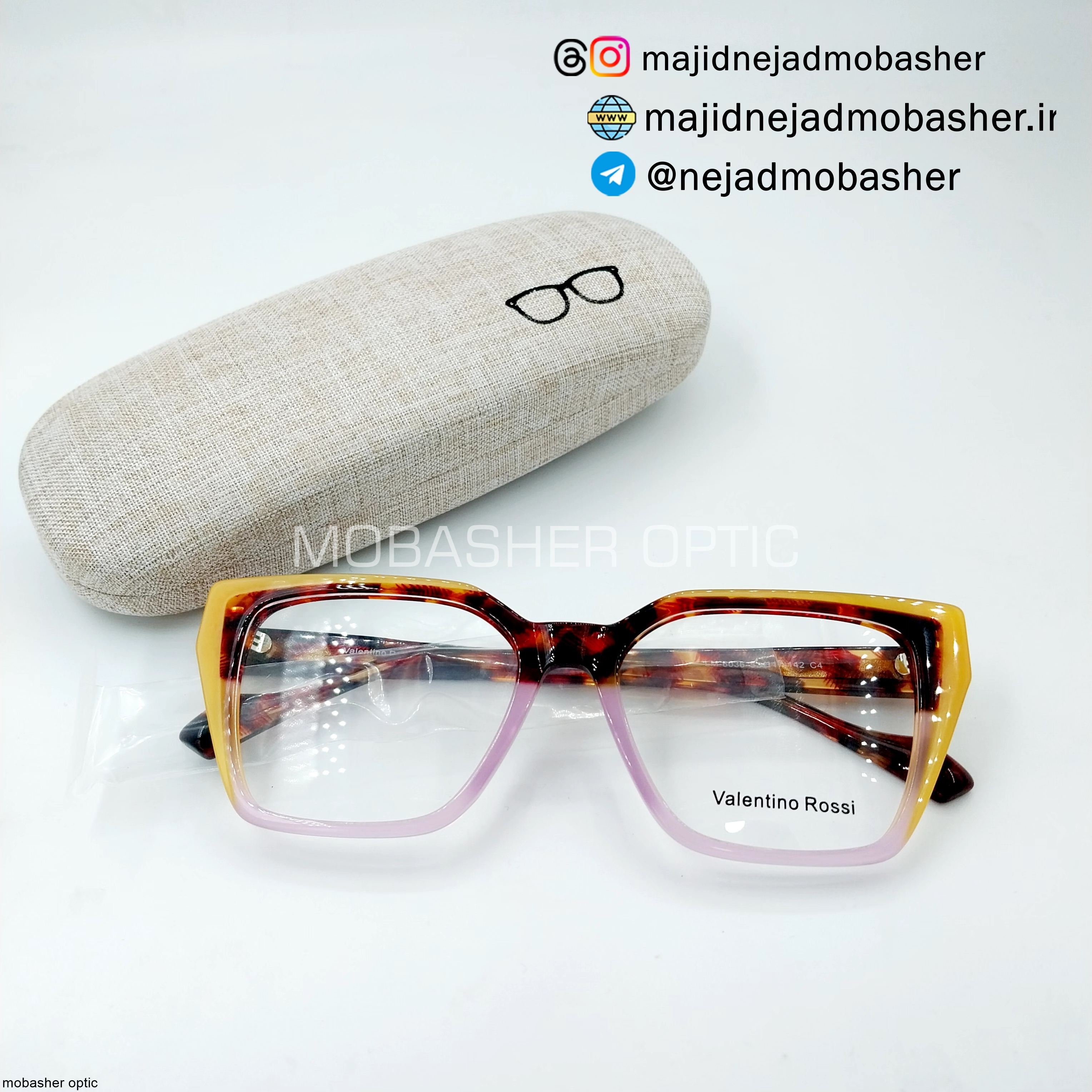 عینک طبی زنانه و دخترانه مارک ولنتینو روسی