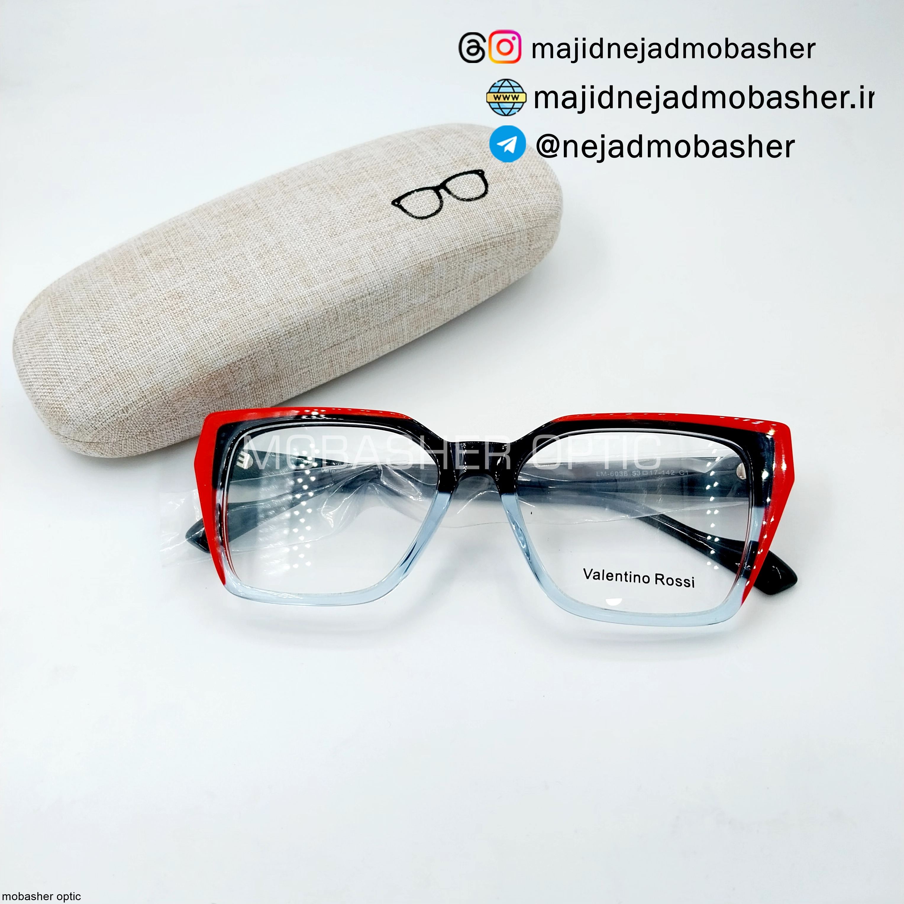 عینک طبی زنانه و دخترانه مارک ولنتینو روسی