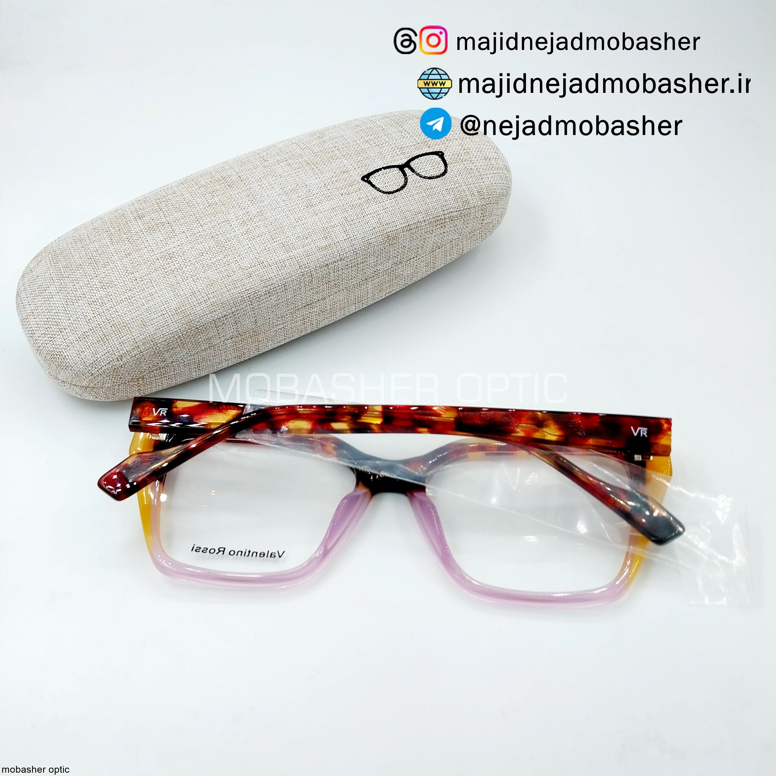 عینک طبی زنانه و دخترانه مارک ولنتینو روسی