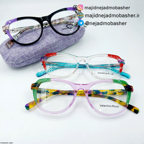 عینک طبی زنانه و دخترانه مارک ولنتینو روسی