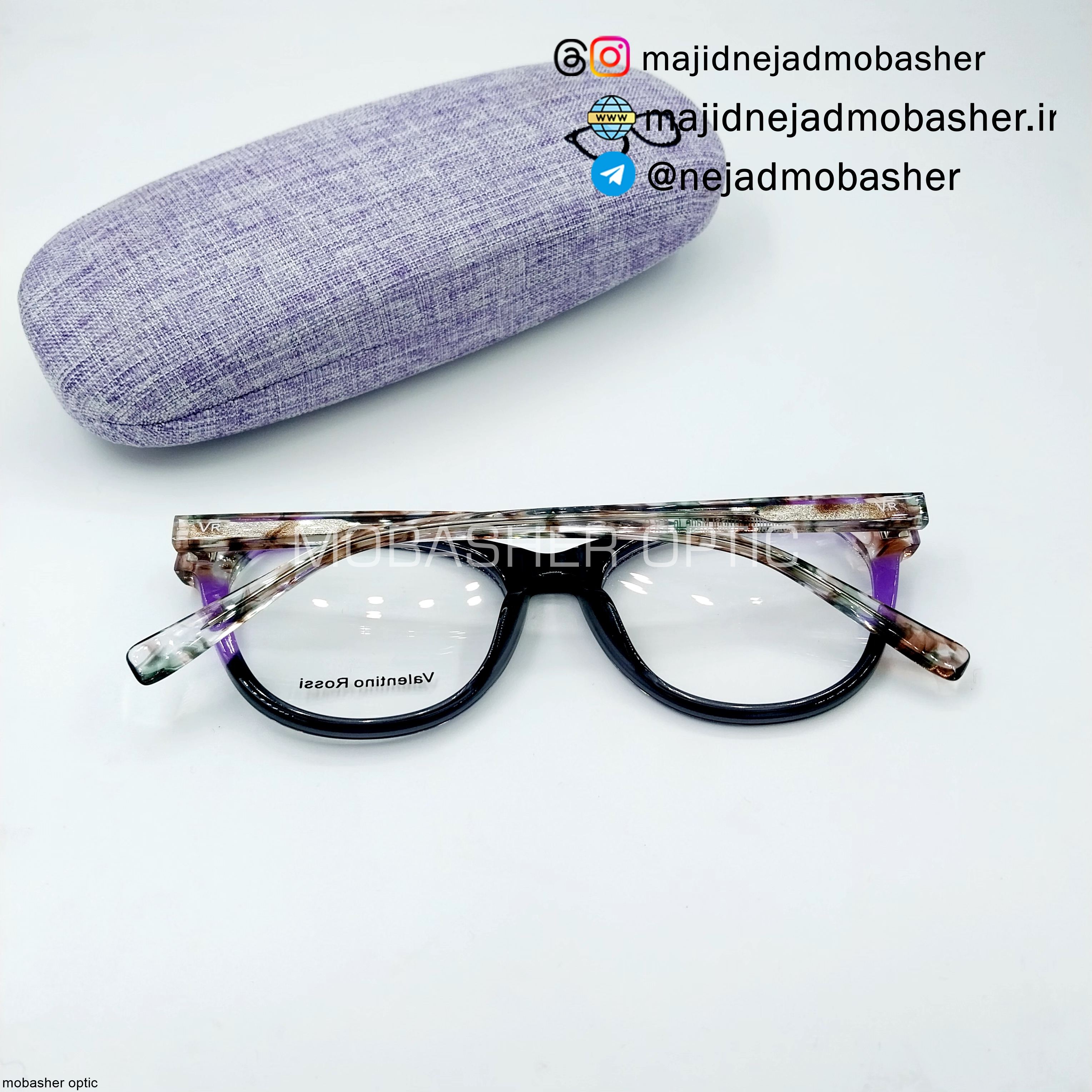 عینک طبی زنانه و دخترانه مارک ولنتینو روسی
