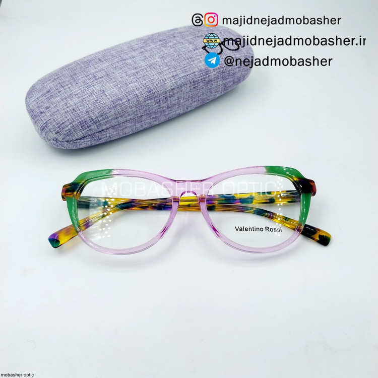 عینک طبی زنانه و دخترانه مارک ولنتینو روسی