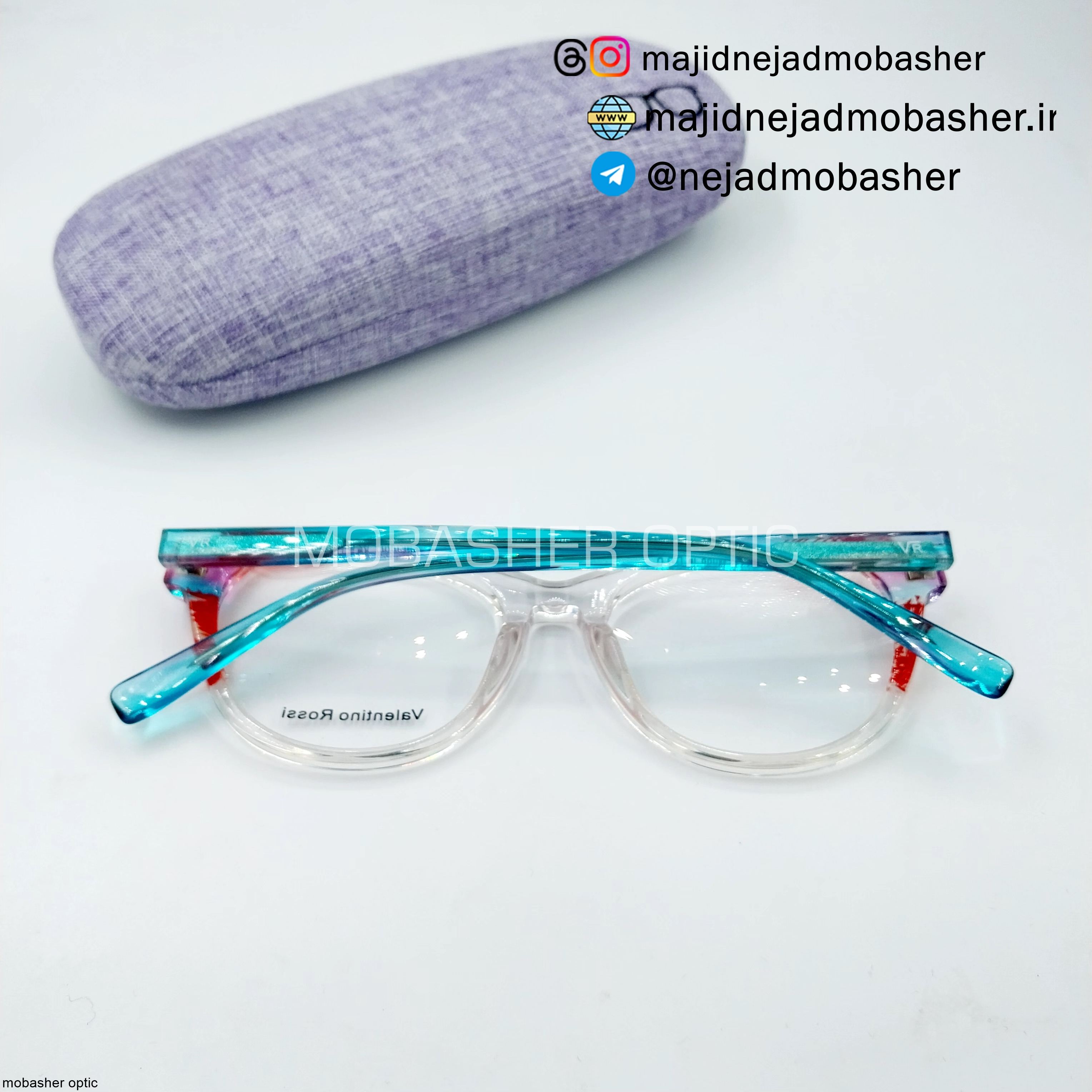 عینک طبی زنانه و دخترانه مارک ولنتینو روسی