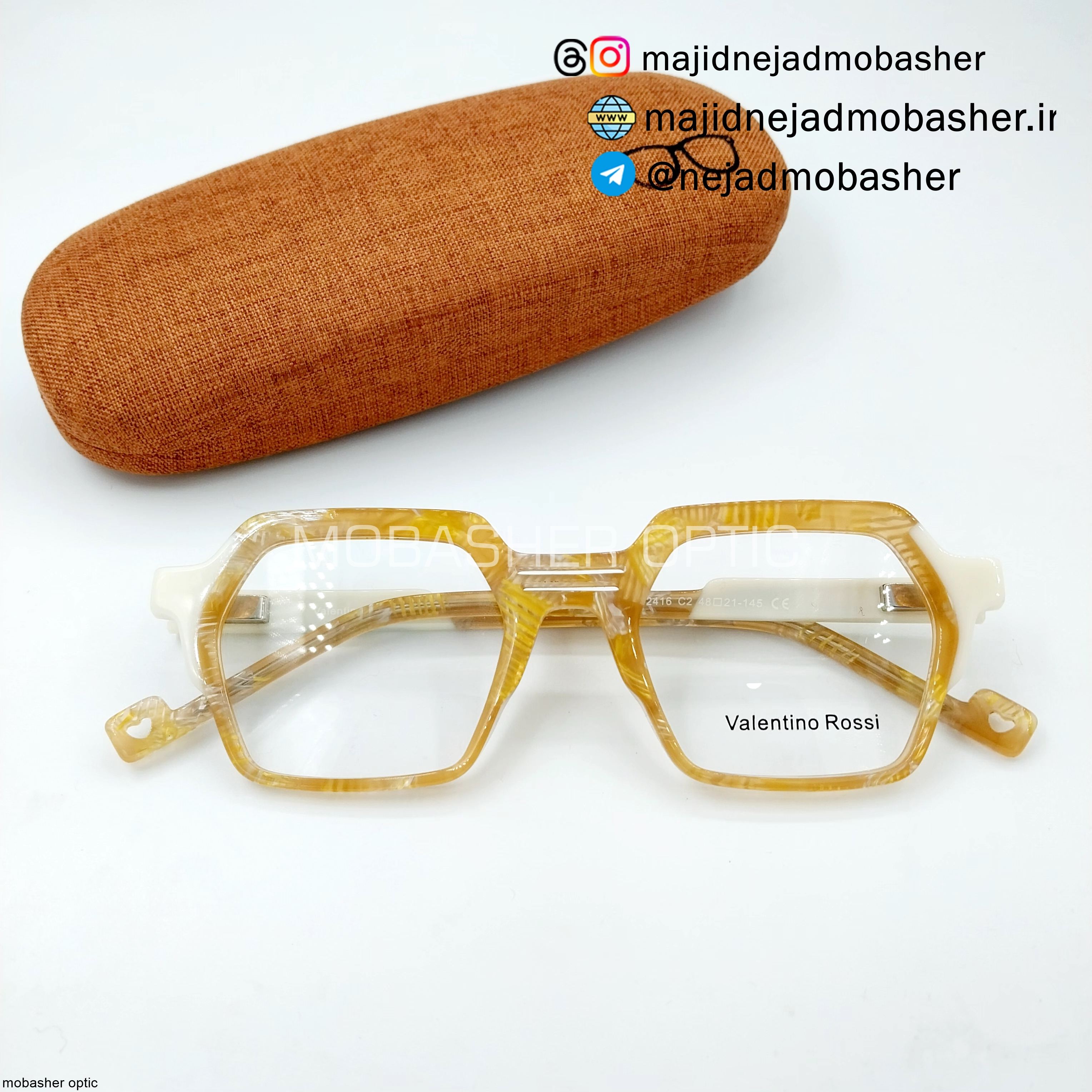 عینک طبی زنانه و دخترانه مارک ولنتینو روسی