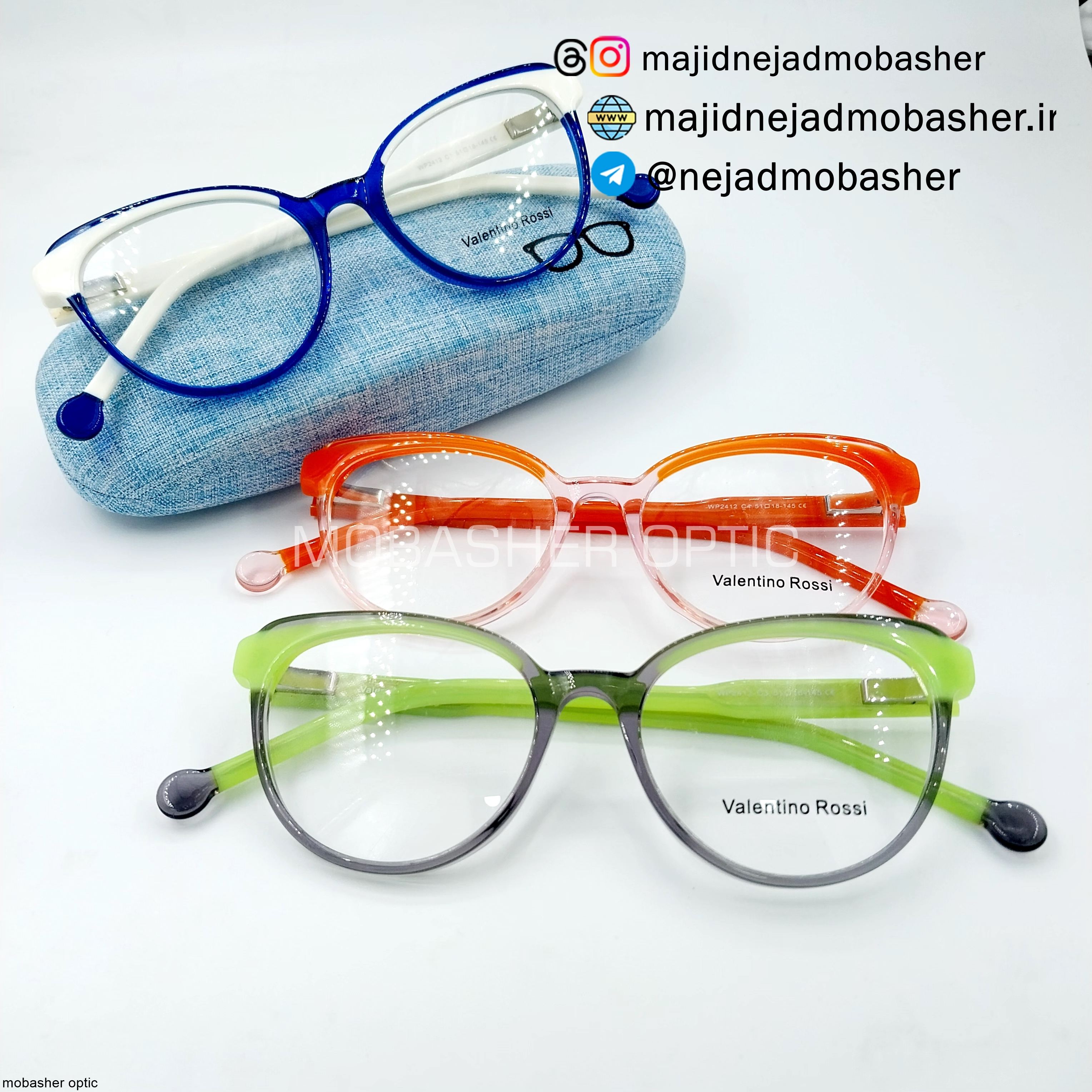 عینک طبی زنانه و نوجوان مارک ولنتینو روسی