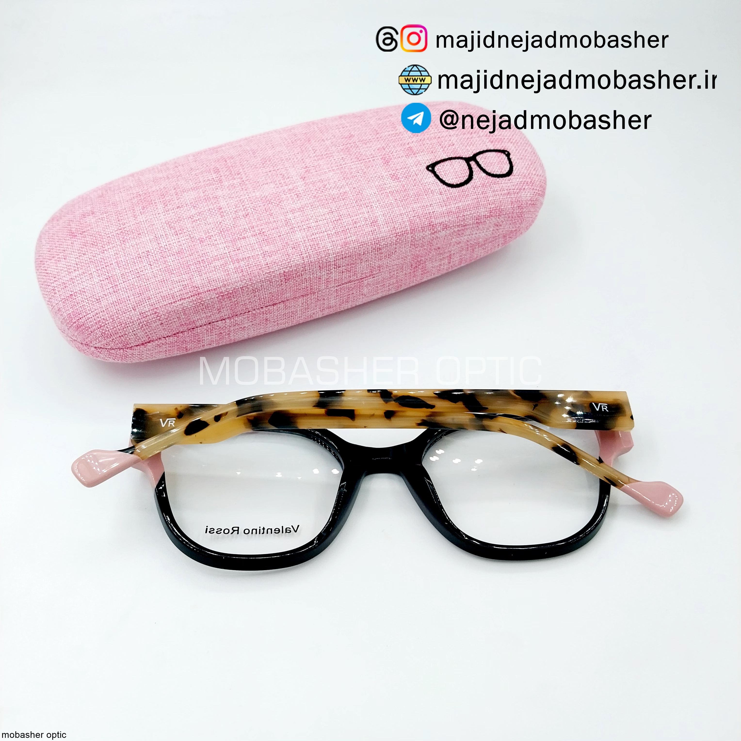 عینک طبی زنانه مارک ولنتینو روسی