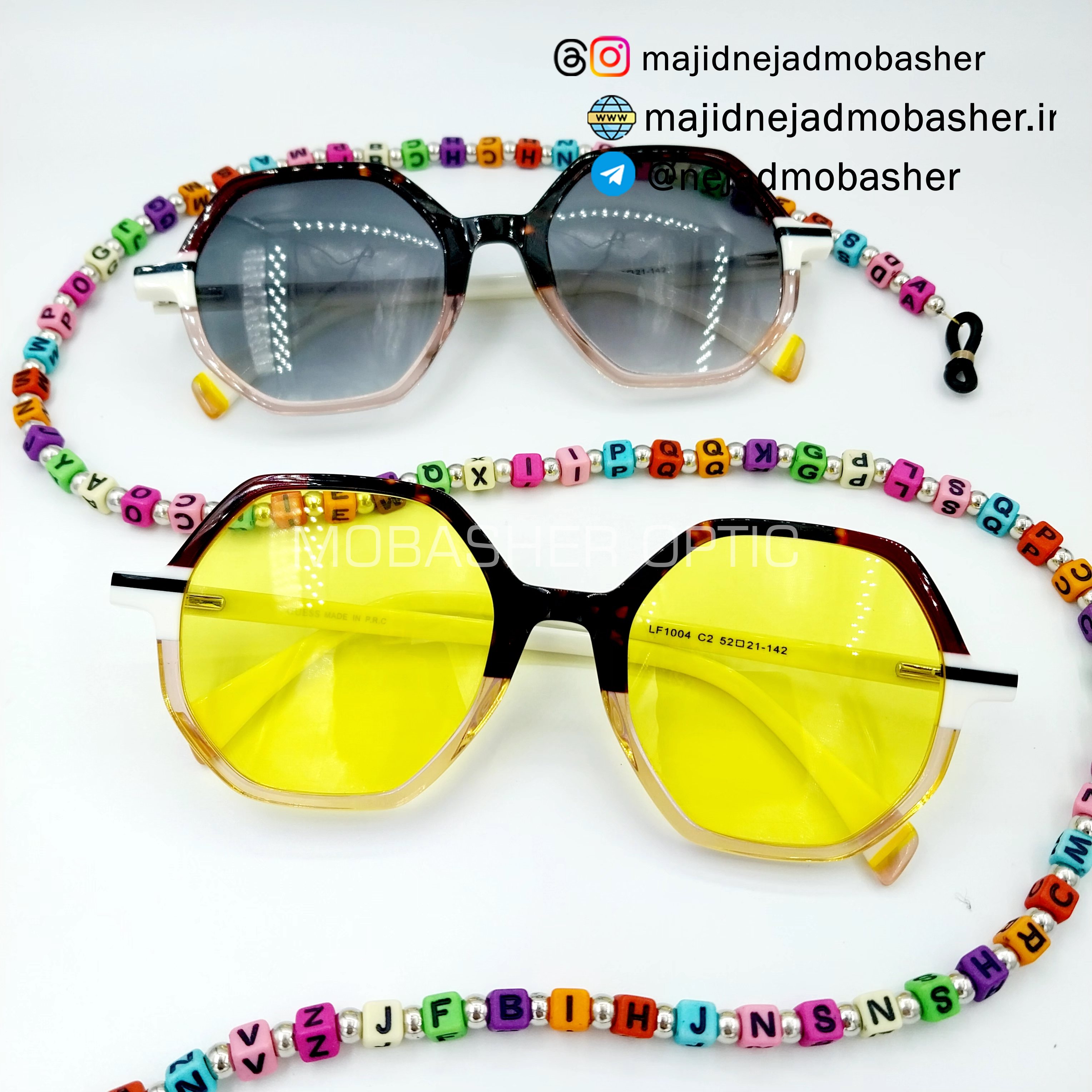 عینک آفتابی زنانه و دخترانه مارک گس