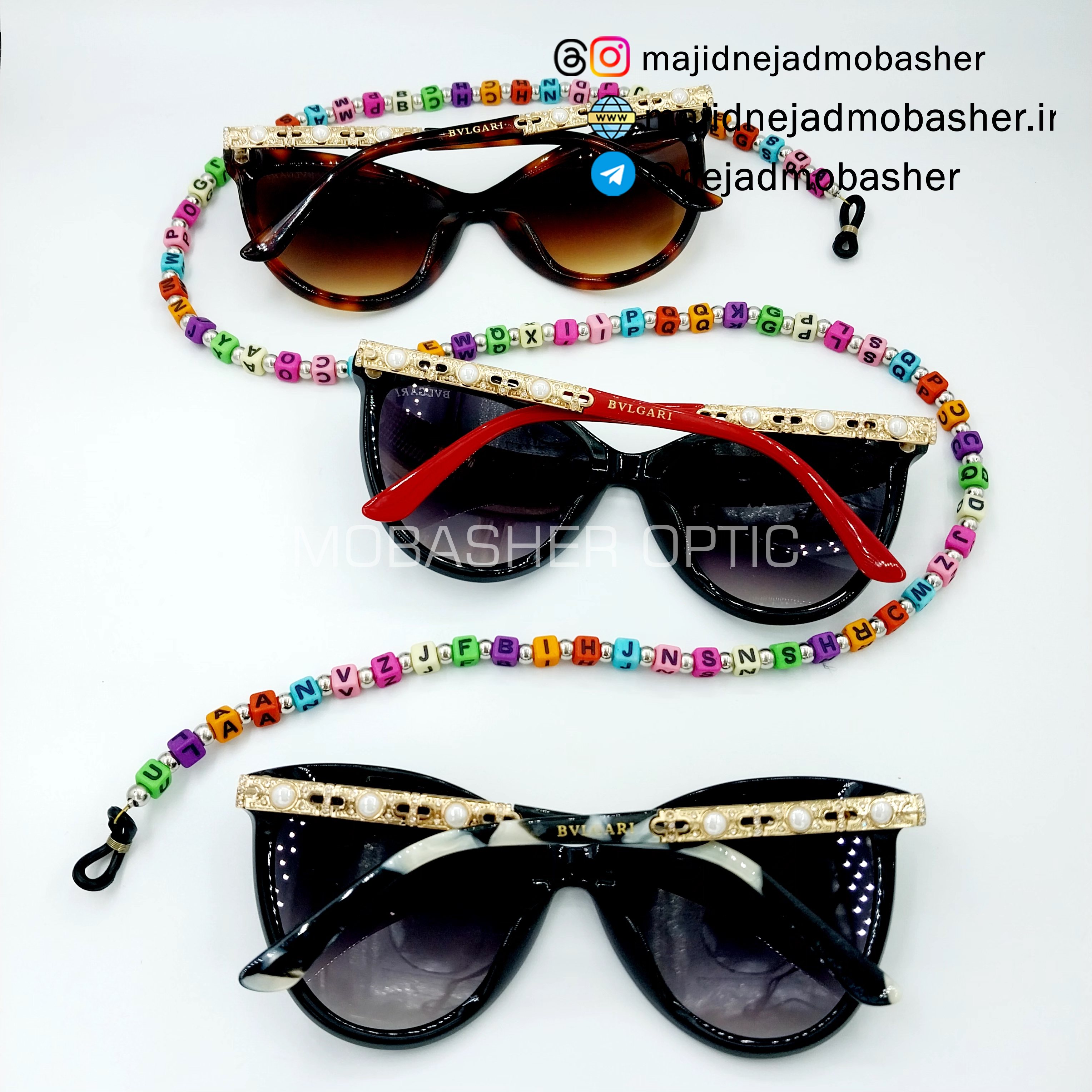 عینک آفتابی زنانه مارک بولگاری