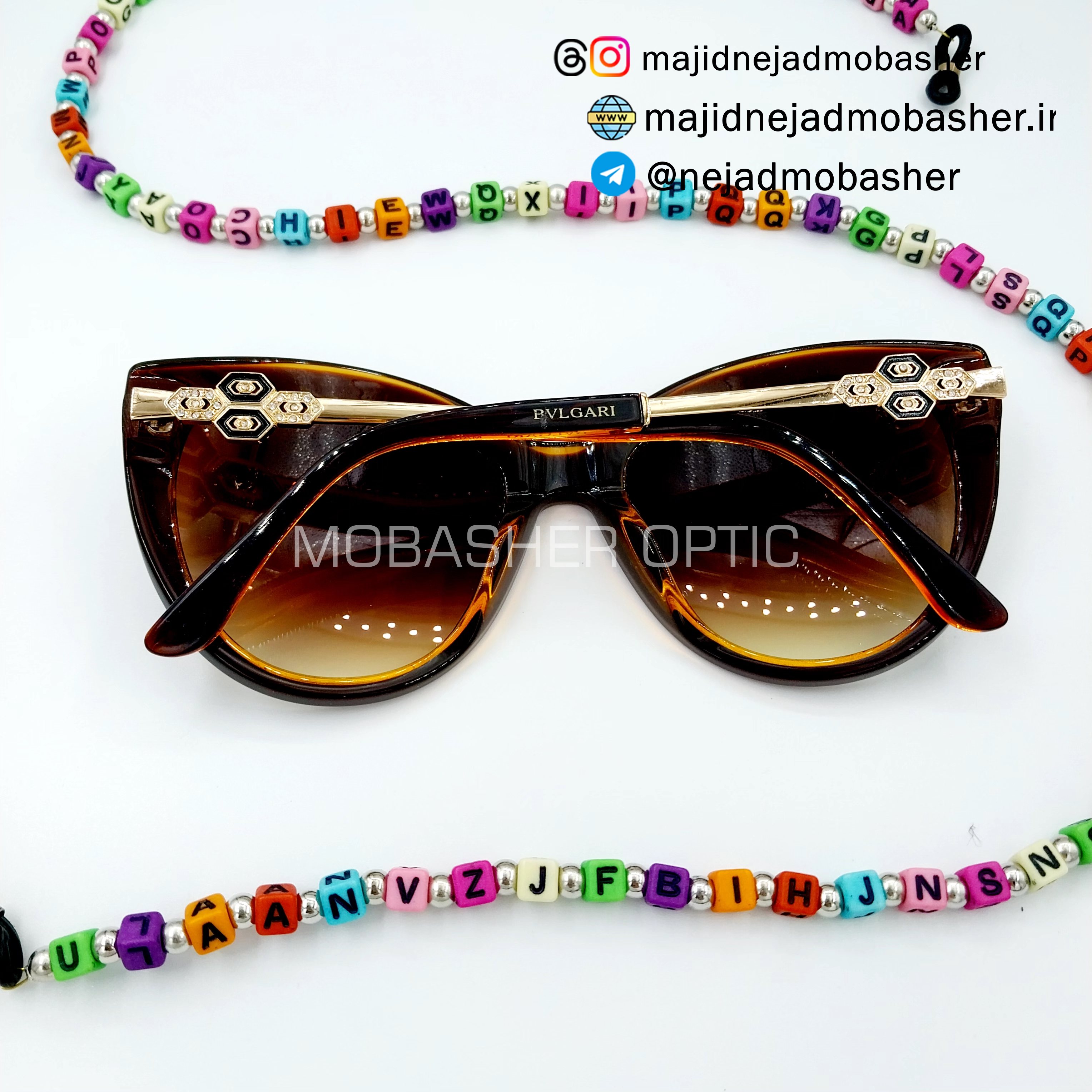 عینک آفتابی زنانه مارک بولگاری