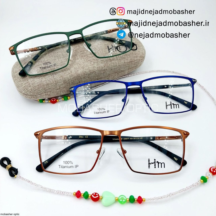 عینک طبی مردانه مارک اچ ام