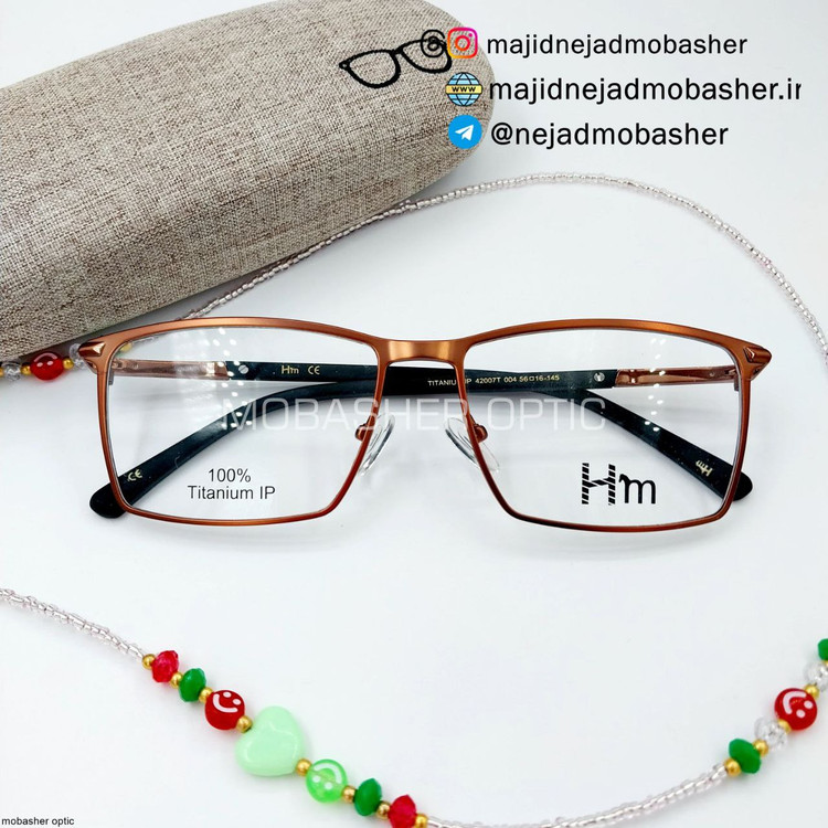 عینک طبی مردانه مارک اچ ام