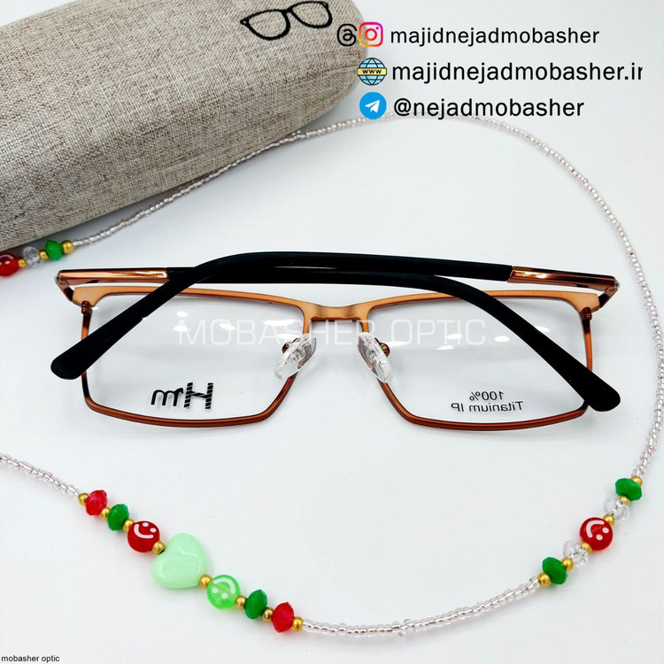 عینک طبی مردانه مارک اچ ام