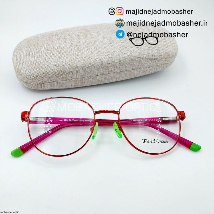 عینک طبی زنانه و دخترانه مارک ورد اونر