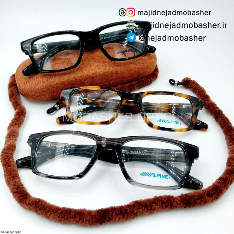 عینک طبی مردانه مارک آلپاین