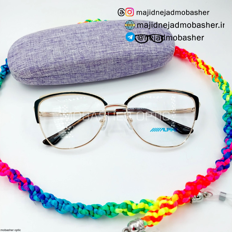 عینک طبی زنانه مارک آلپاین