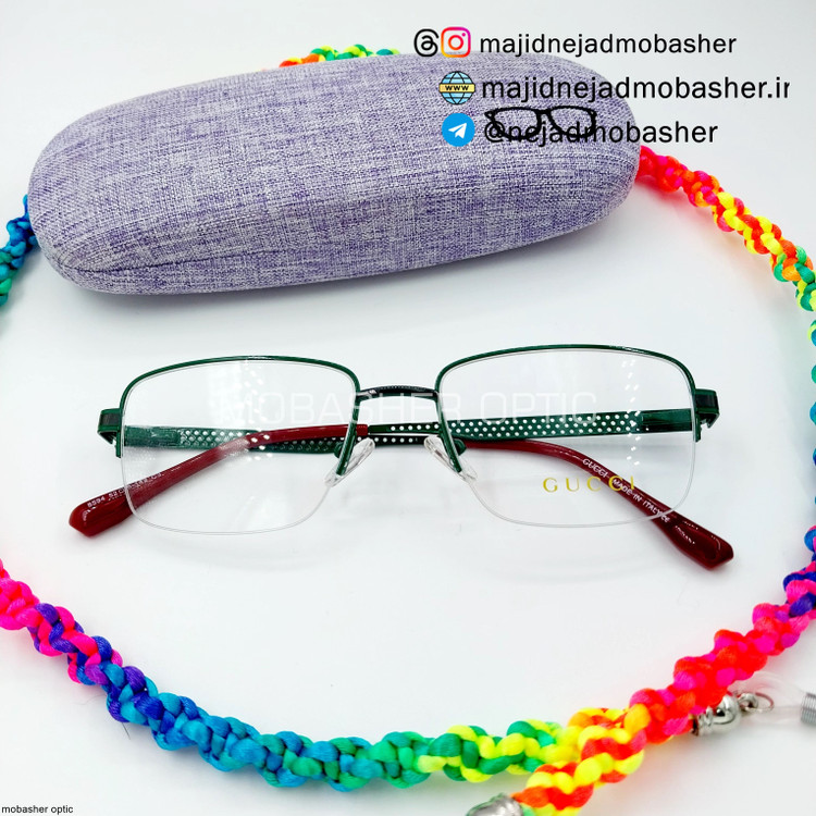عینک طبی مردانه مارک گوچی
