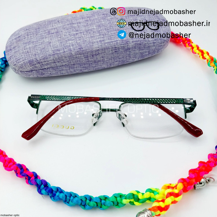 عینک طبی مردانه مارک گوچی