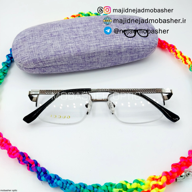 عینک طبی مردانه مارک گوچی