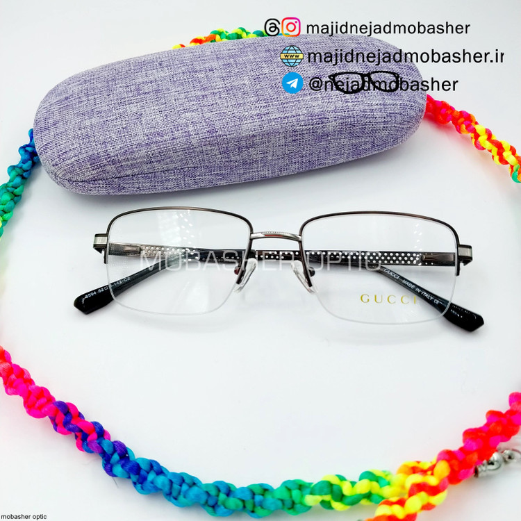 عینک طبی مردانه مارک گوچی