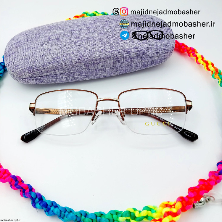 عینک طبی مردانه مارک گوچی