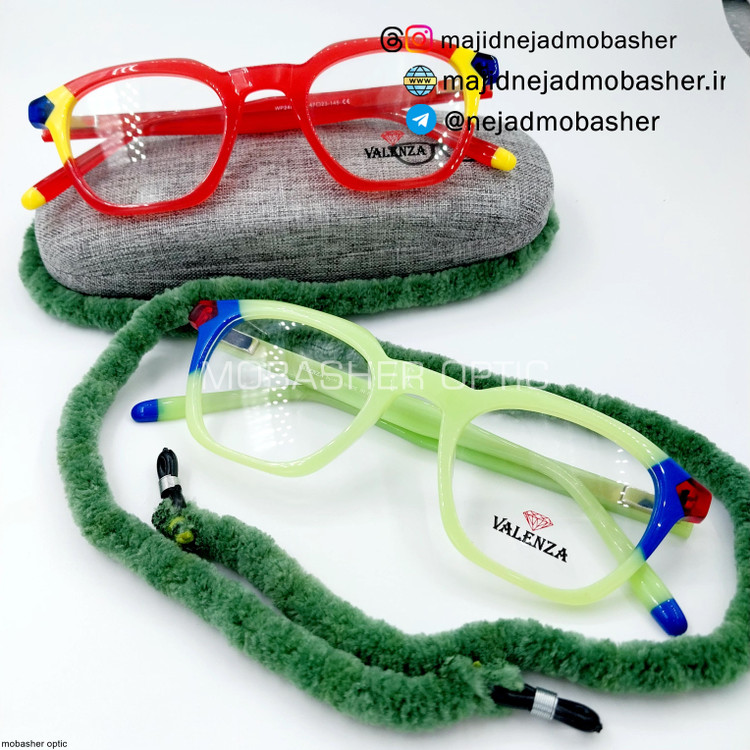 عینک طبی زنانه و تینیجر مارک والنزا