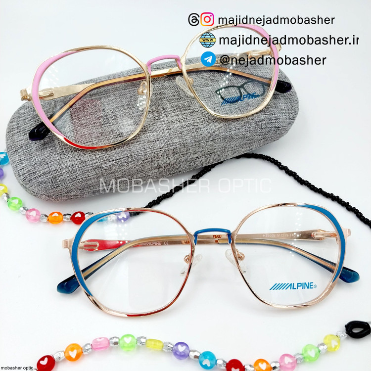 عینک طبی زنانه و دخترانه مارک آلپاین