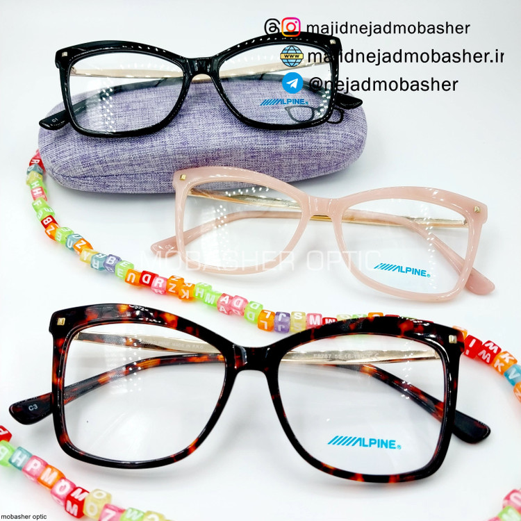 عینک طبی زنانه مارک آلپاین