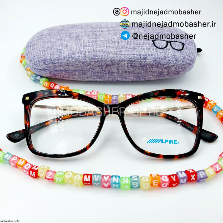 عینک طبی زنانه مارک آلپاین
