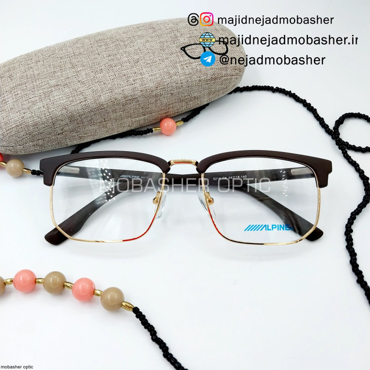 عینک طبی مردانه مارک آلپاین