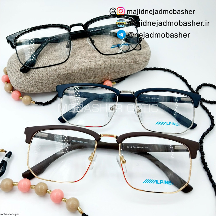 عینک طبی مردانه مارک آلپاین