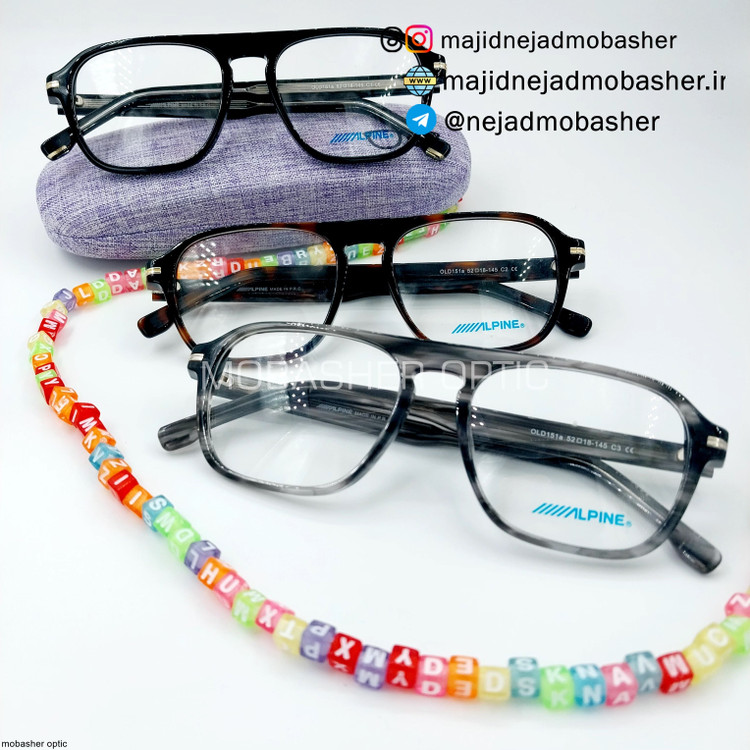 عینک طبی مردانه مارک آلپاین
