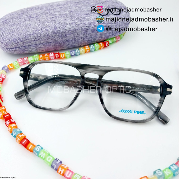عینک طبی مردانه مارک آلپاین