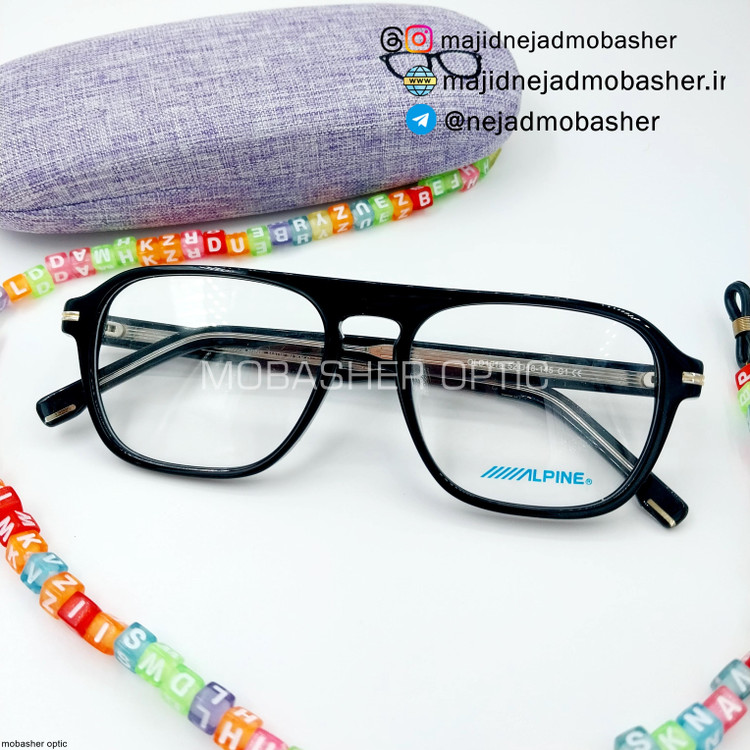 عینک طبی مردانه مارک آلپاین