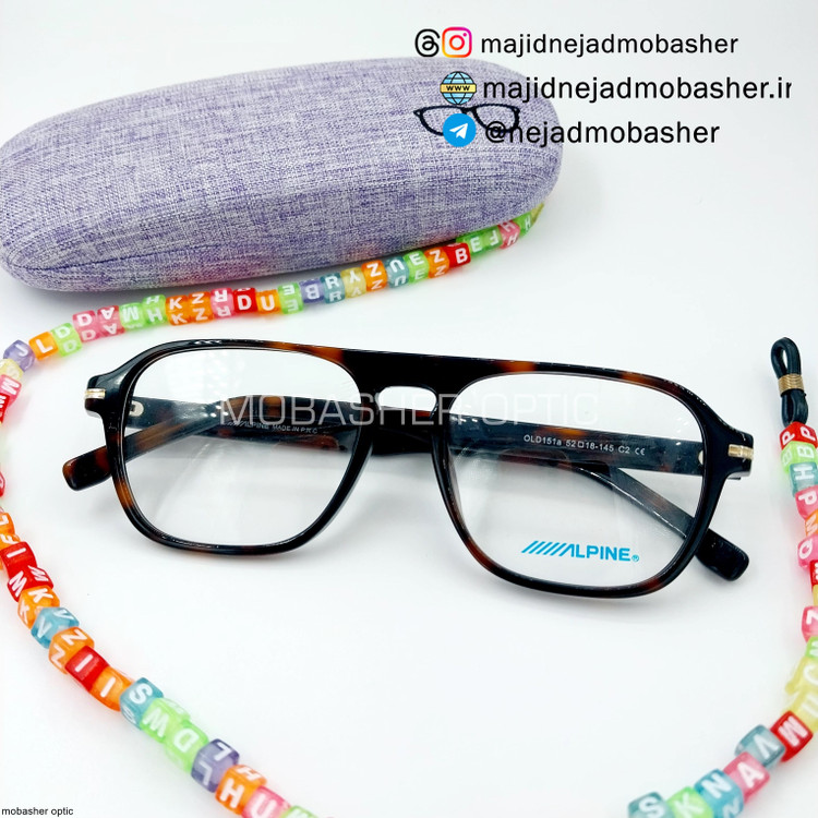 عینک طبی مردانه مارک آلپاین