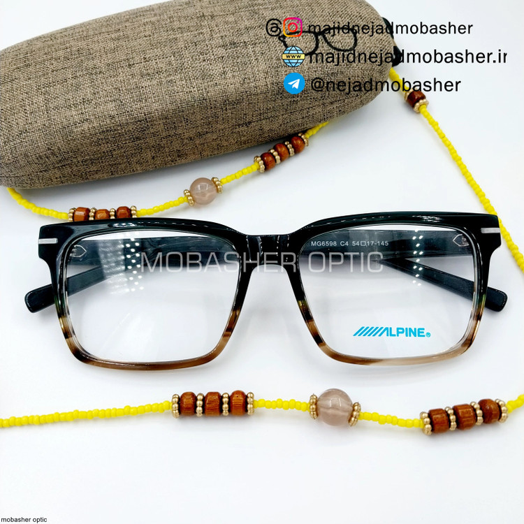 عینک طبی مردانه مارک آلپاین