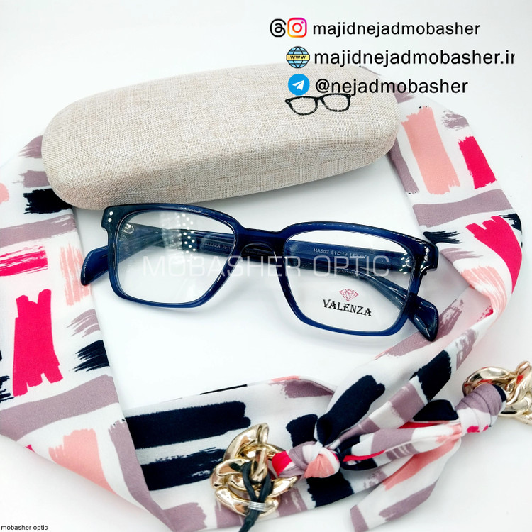 عینک طبی مردانه مارک والنزا