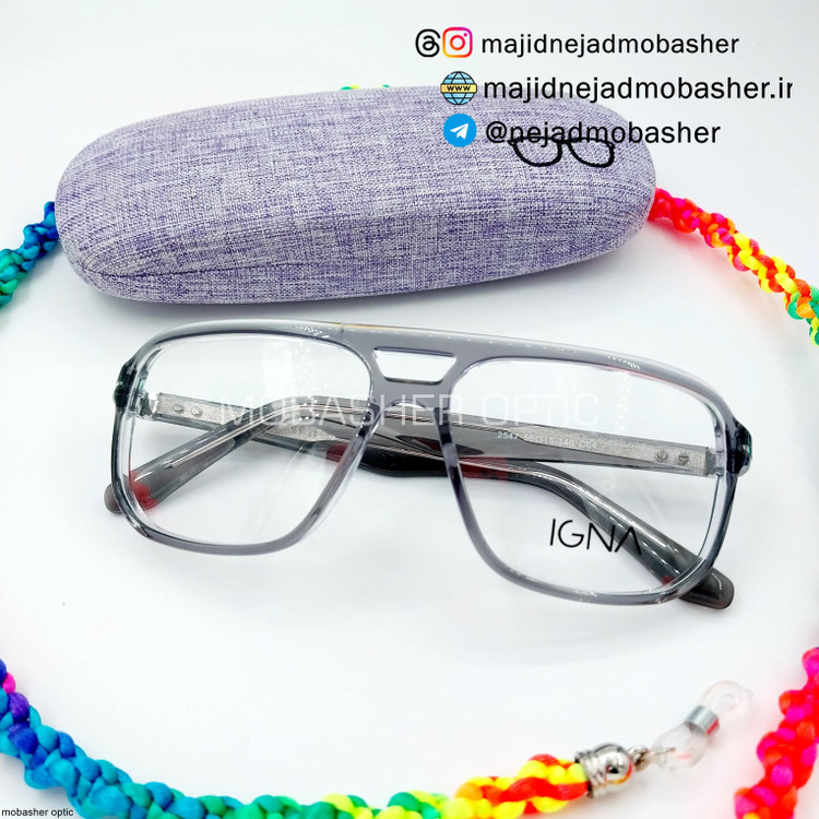 عینک طبی مردانه مارک ایگنا
