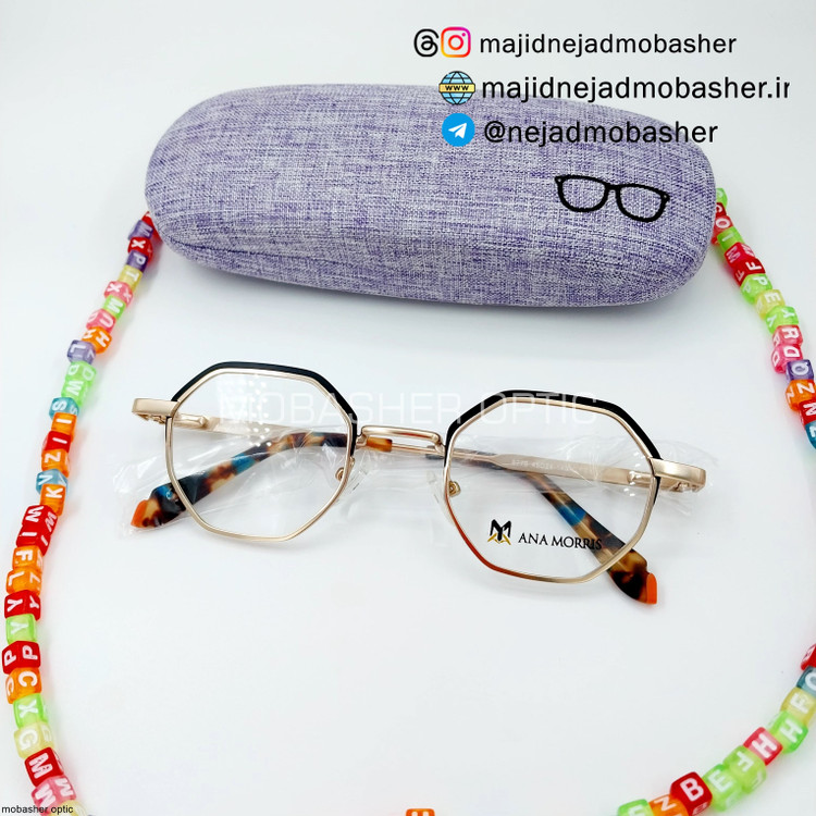 عینک طبی زنانه و دخترانه مارک آنا موریس