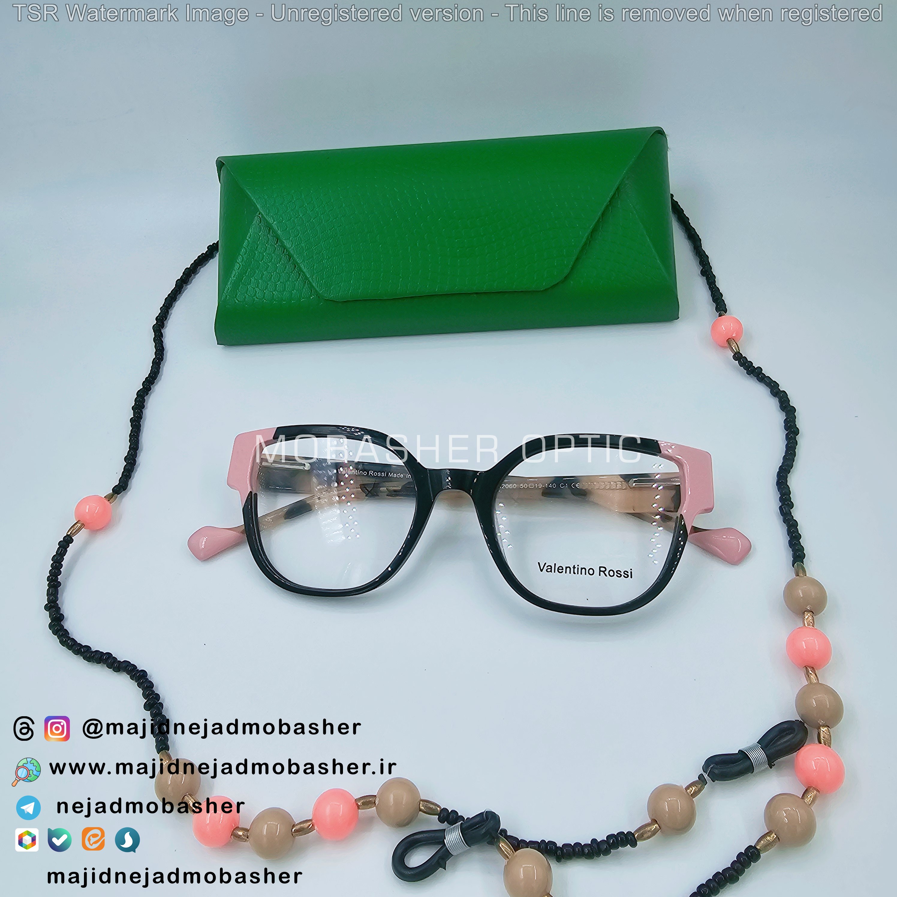 عینک طبی زنانه و دخترانه مارک ولنتینو روسی