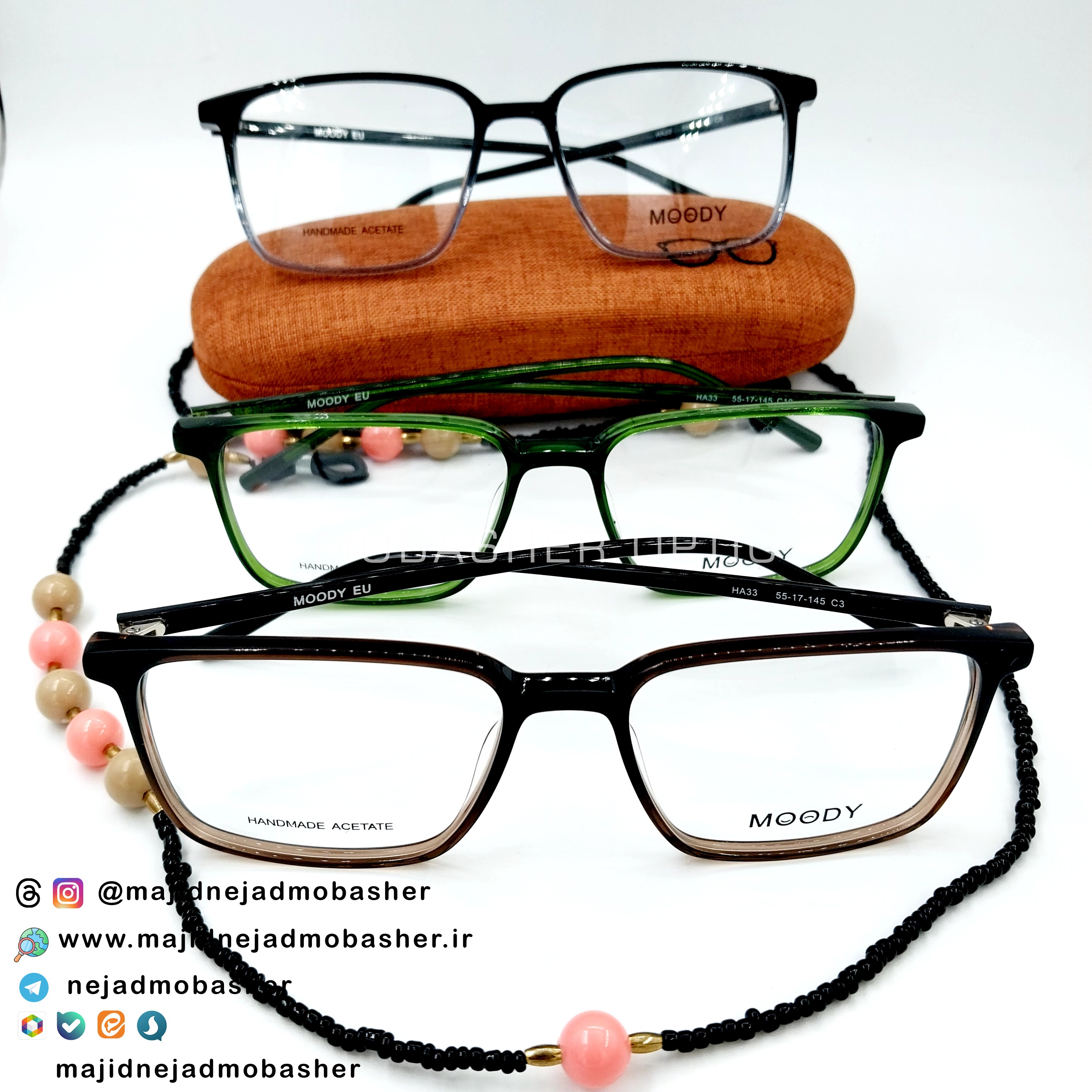 عینک طبی اسپرت مارک مودی کد HA33