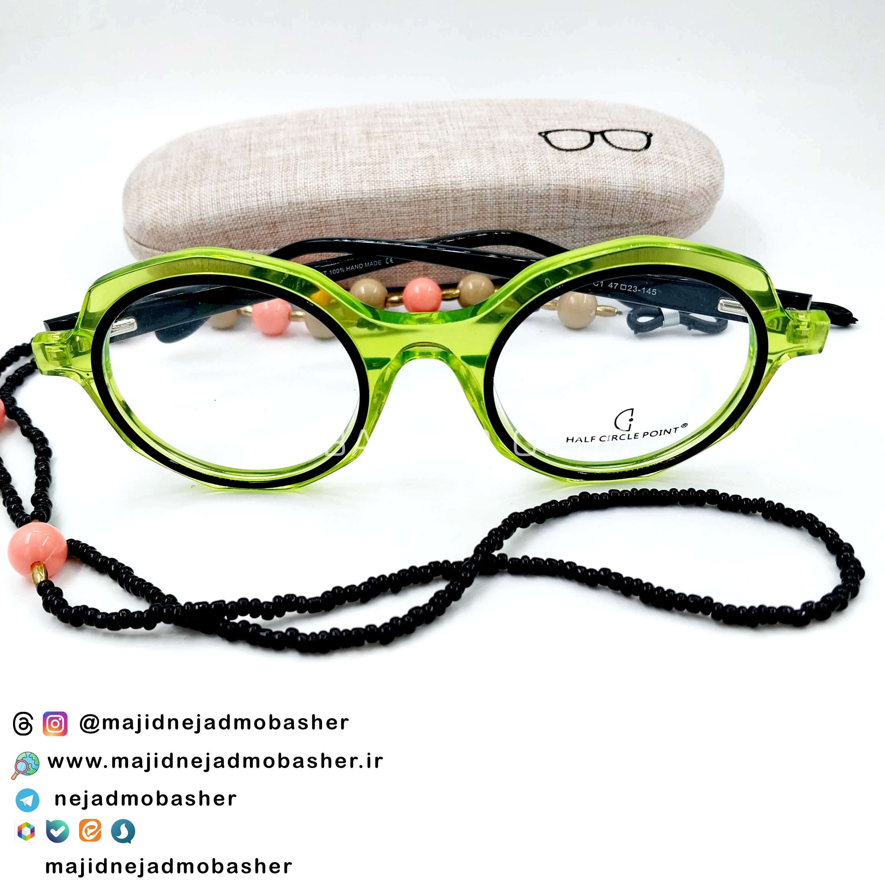 عینک طبی اسپرت مارک هف کد GLAM-21242