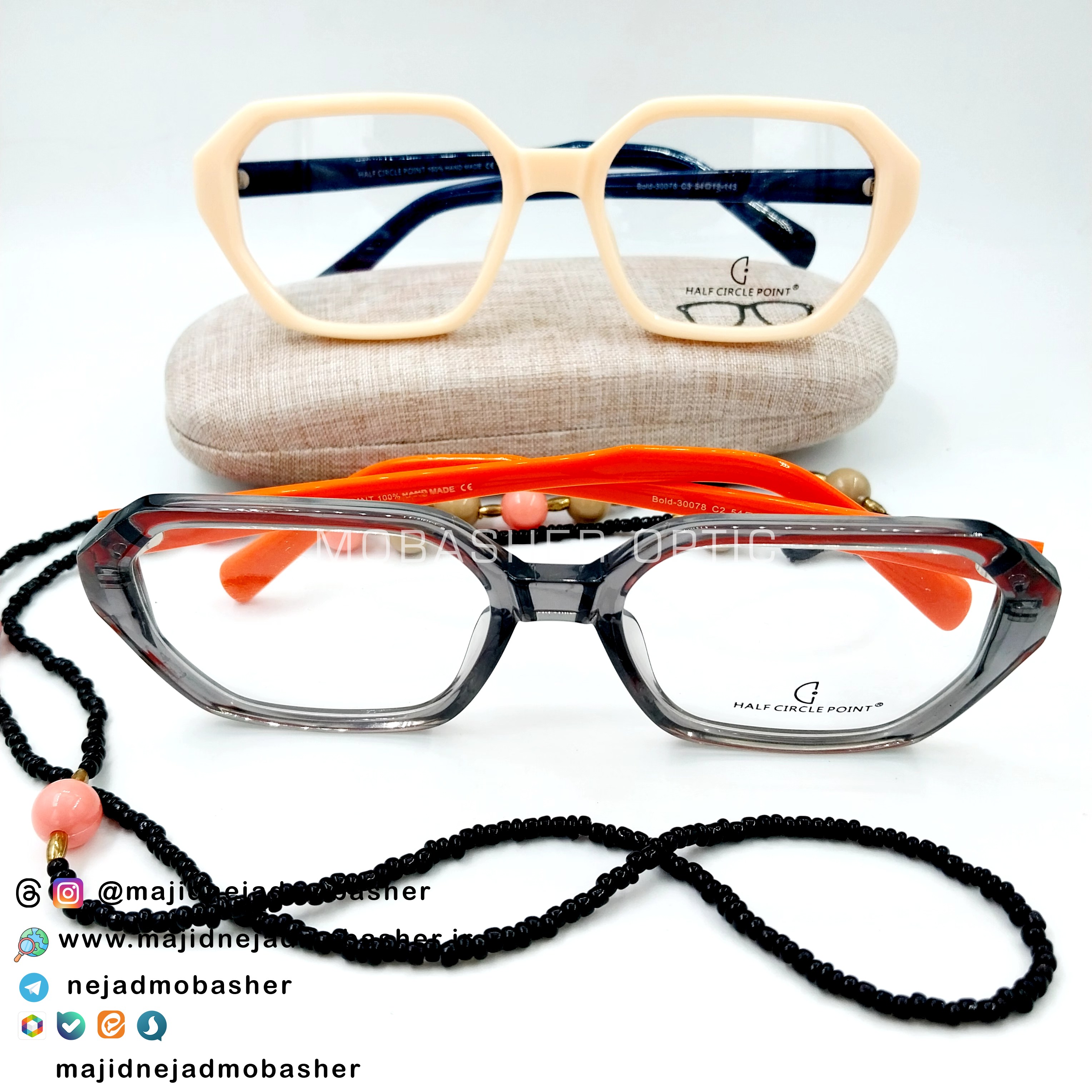 عینک طبی اسپرت مارک هف کد BOLD-30078