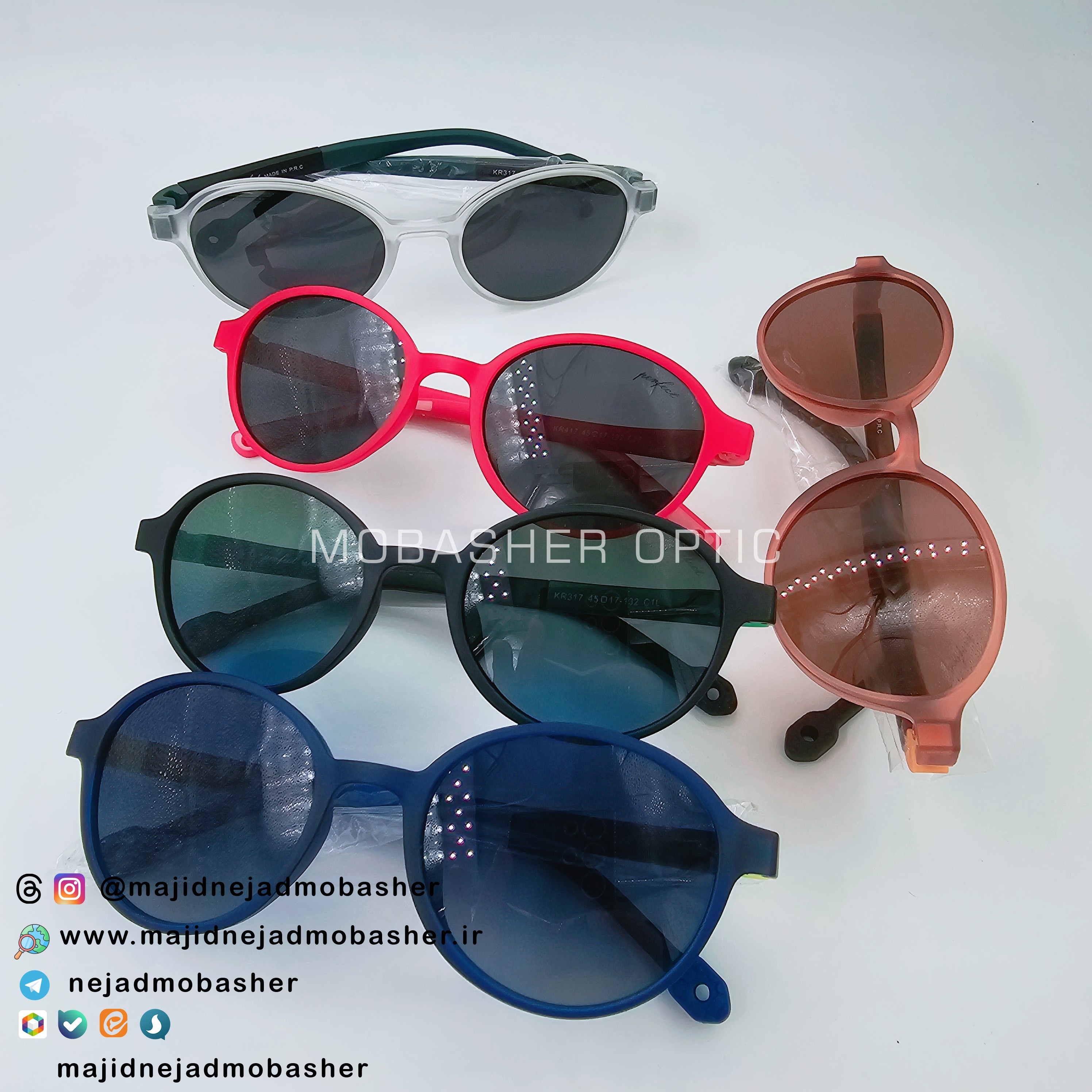 عینک آفتابی بچگانه اسپرت مارک پرفکت کد KR 317