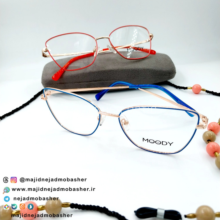 عینک طبی زنانه و دخترانه مارک مودی کد XY 2035