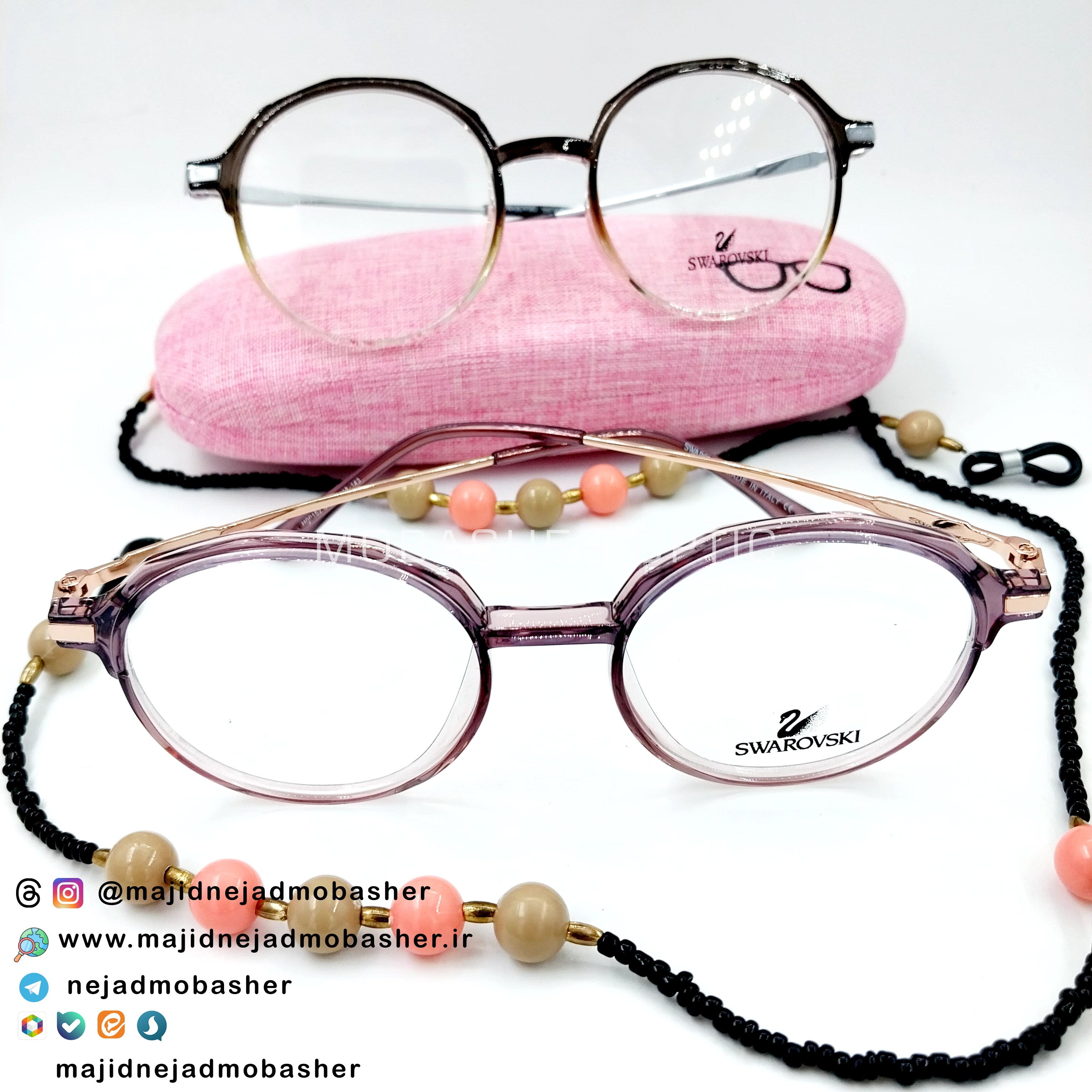 عینک طبی زنانه مارک سواروسکی کد H00152